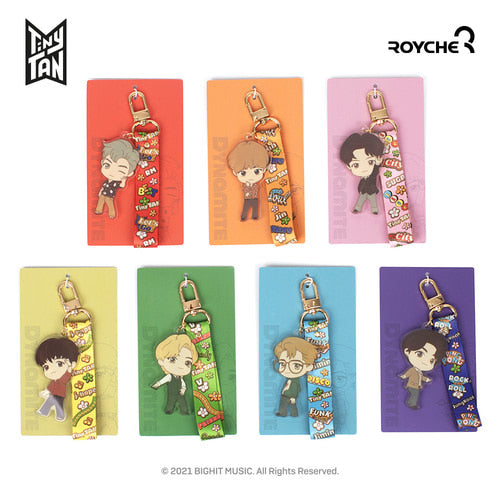 BTS TinyTAN Dynamite Acrylic Keyring