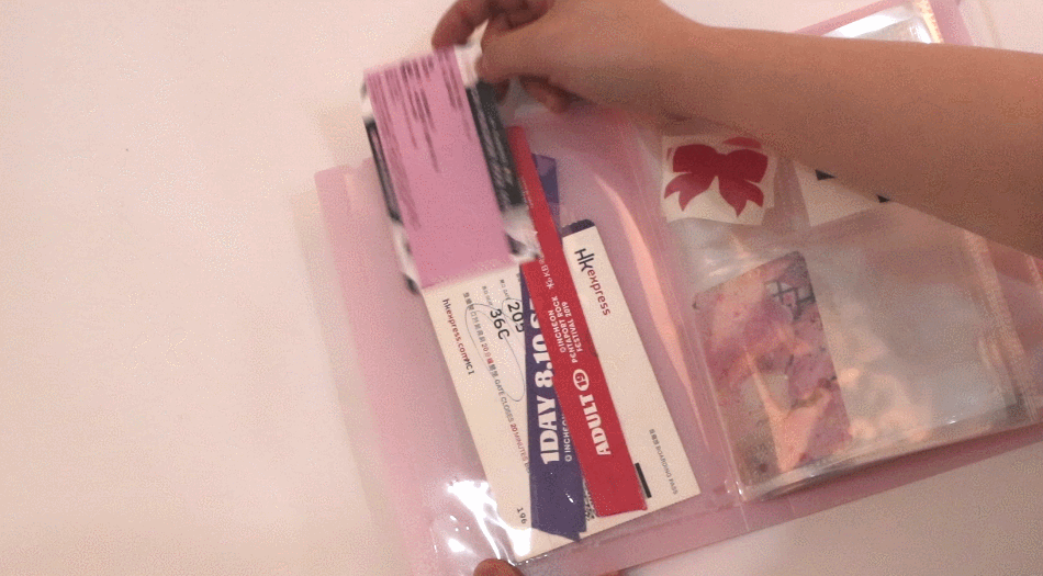 Be On :D Deco Pocket Photo Card File