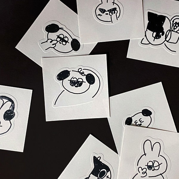 Be On :D Daily Drawing Sticker Ver.2