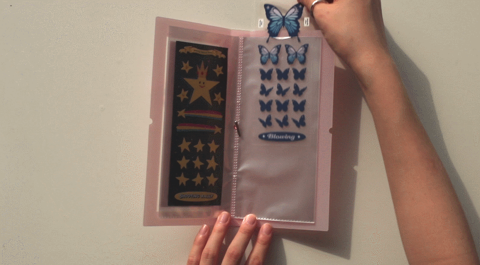 Be On :D Deco Pocket Seal Sticker File