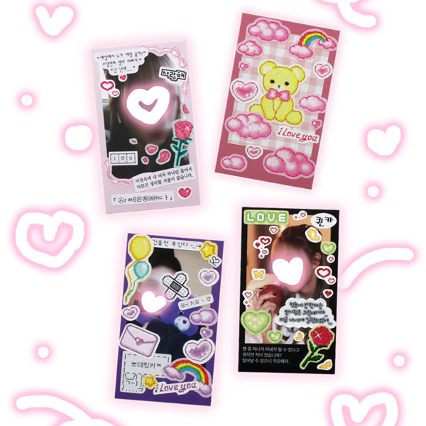 Be On :D Cyber Love Twinkle Seal Sticker
