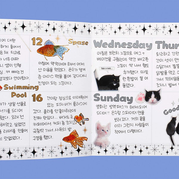 Be On :D Deco Pocket ABC Sticker 4 Types Special Set