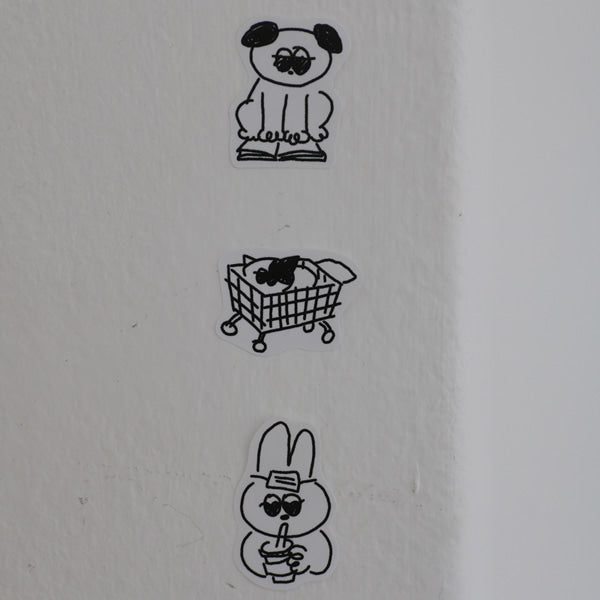 Be On :D Daily Drawing Sticker