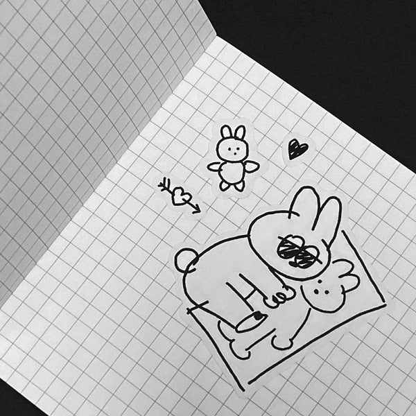 Be On :D Daily Drawing Sticker Ver.2