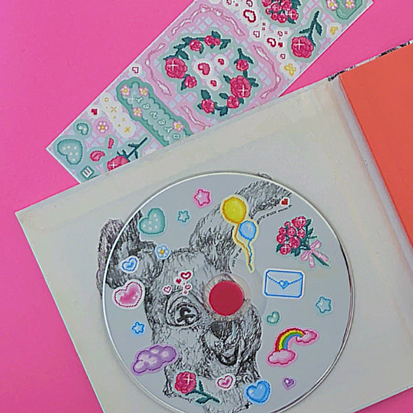 Be On :D Cyber Love Twinkle Seal Sticker