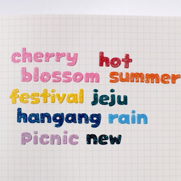 Be On :D Deco Pocket ABC Sticker 10 Set