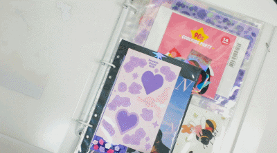 Be On :D BIG A4 Deco Pocket 3 Hole File