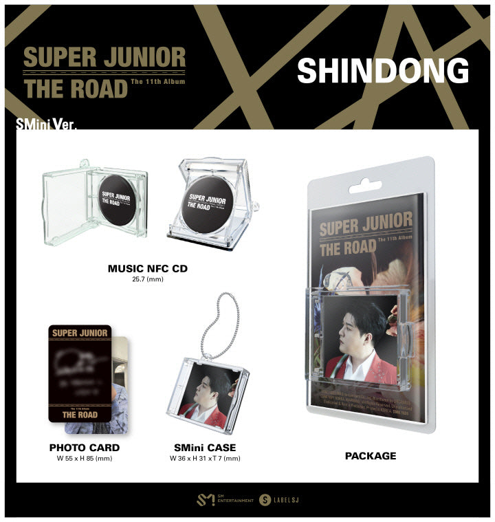 SUPER JUNIOR - The Road (SMini ver.) SHINDONG ver