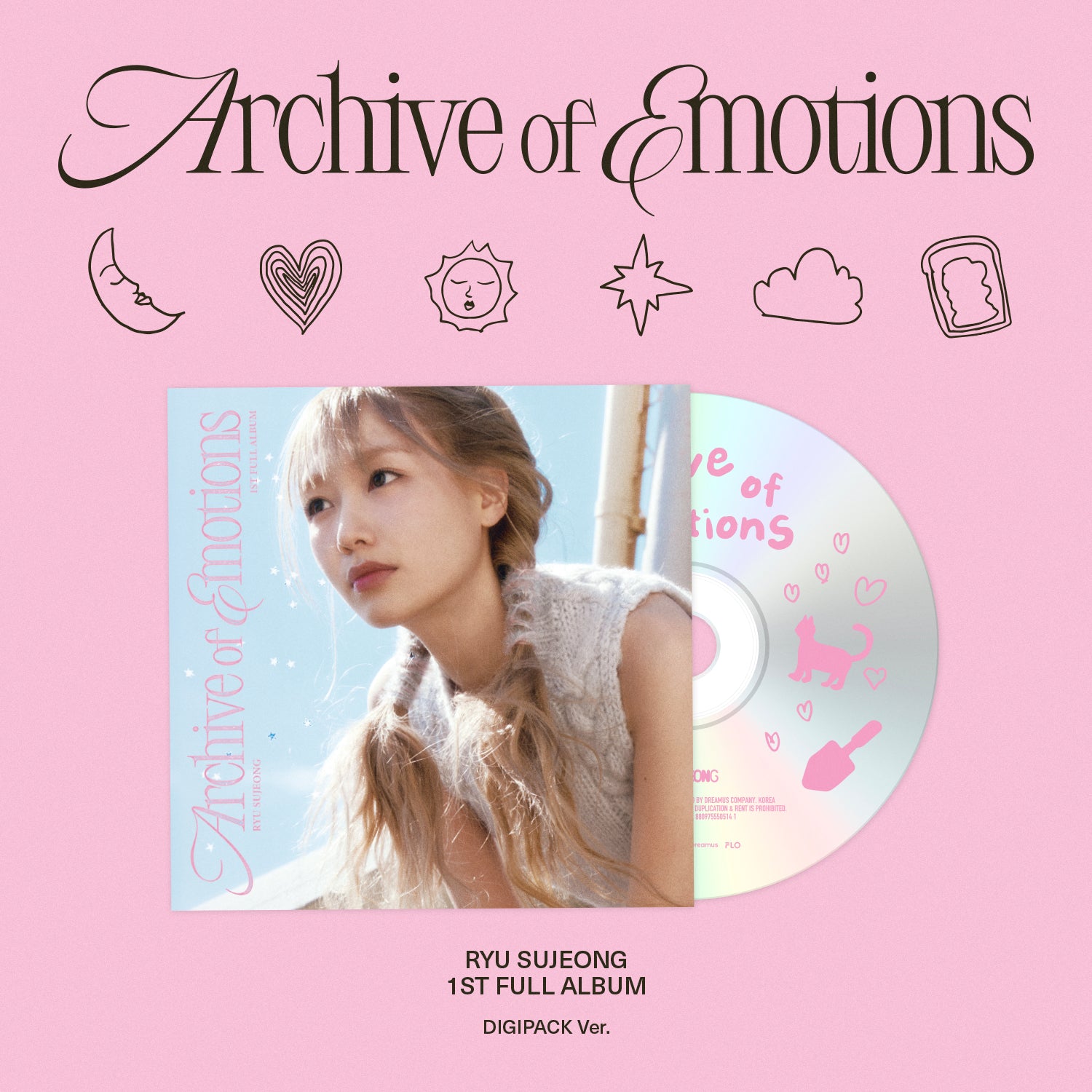 RYU SUJEONG – Archive of emotions (Digipack ver.)