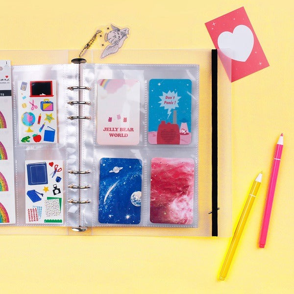 Be On :D Refill for A5 Deco Pocket 6 Hole File (Single Side Photo Card)