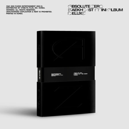 NU'EST BAEKHO - Absolute Zero (Deluxe ver.)