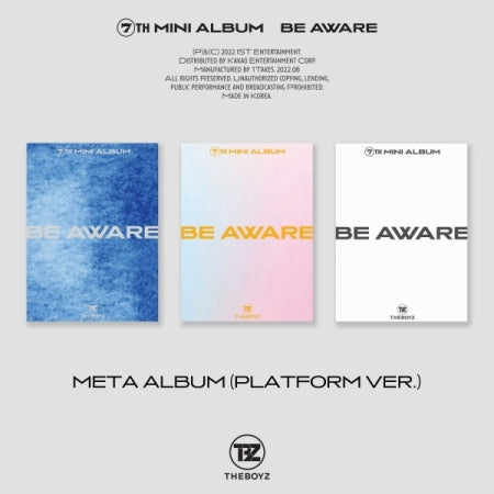 THE BOYZ - BE AWARE (Platform ver.)