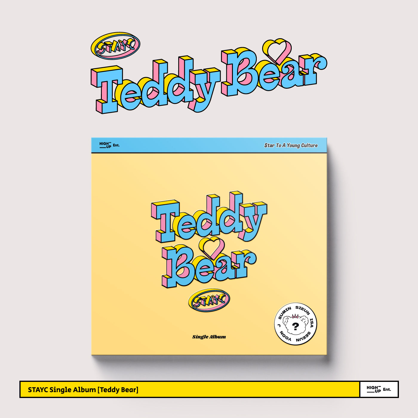 STAYC - Teddy Bear (Digipack ver.)