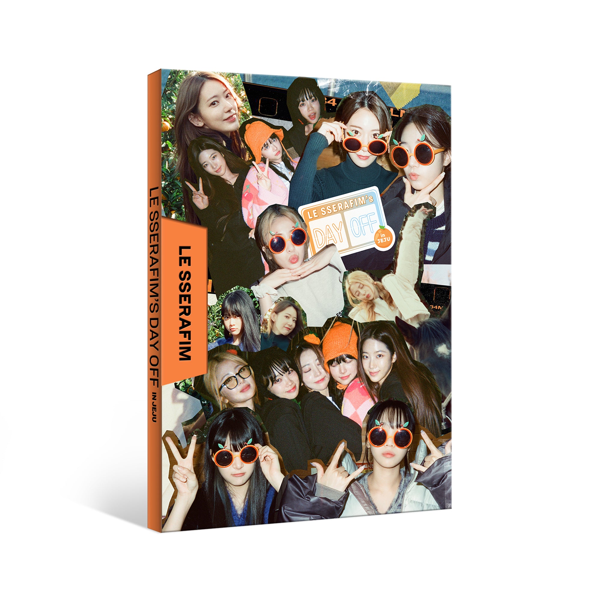 LE SSERAFIM's DAY OFF IN JEJU PHOTOBOOK