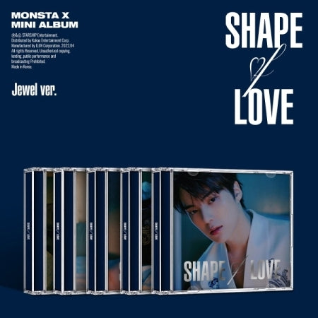 MONSTA X - Shape of Love (Jewel case)
